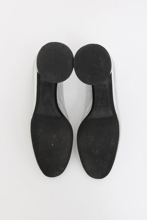 Lorimer Metallic Mary Jane Pumps