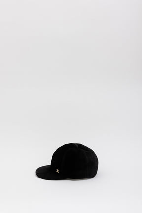 Velvet Newsboy Cap
