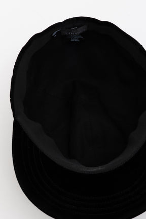 Velvet Newsboy Cap