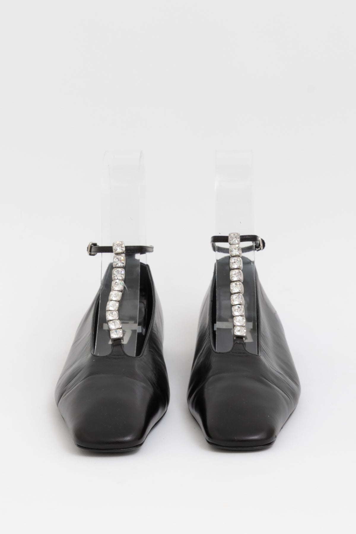 Crystal Embellished Ballet Flats