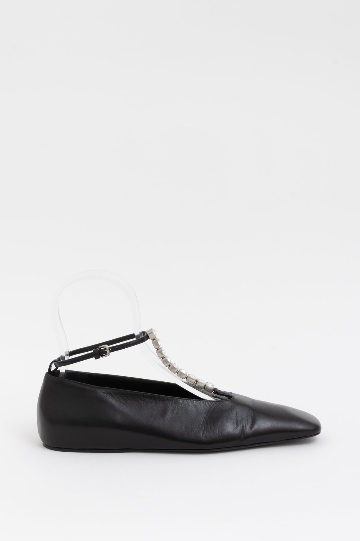 Crystal Embellished Ballet Flats