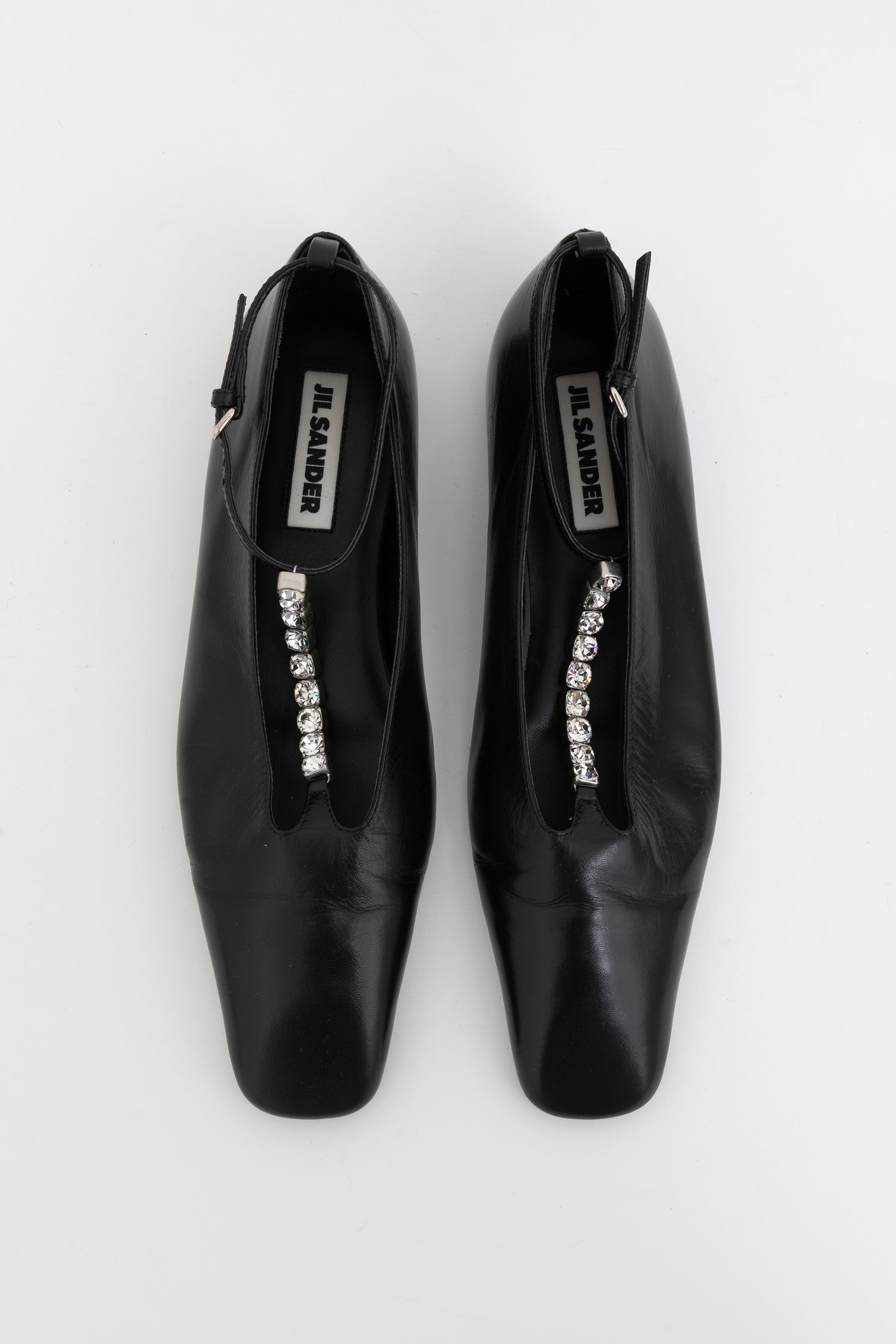 Crystal Embellished Ballet Flats