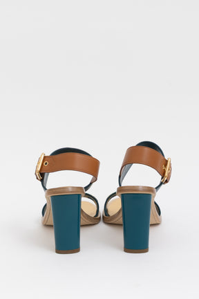 Gold Rivet Sandals