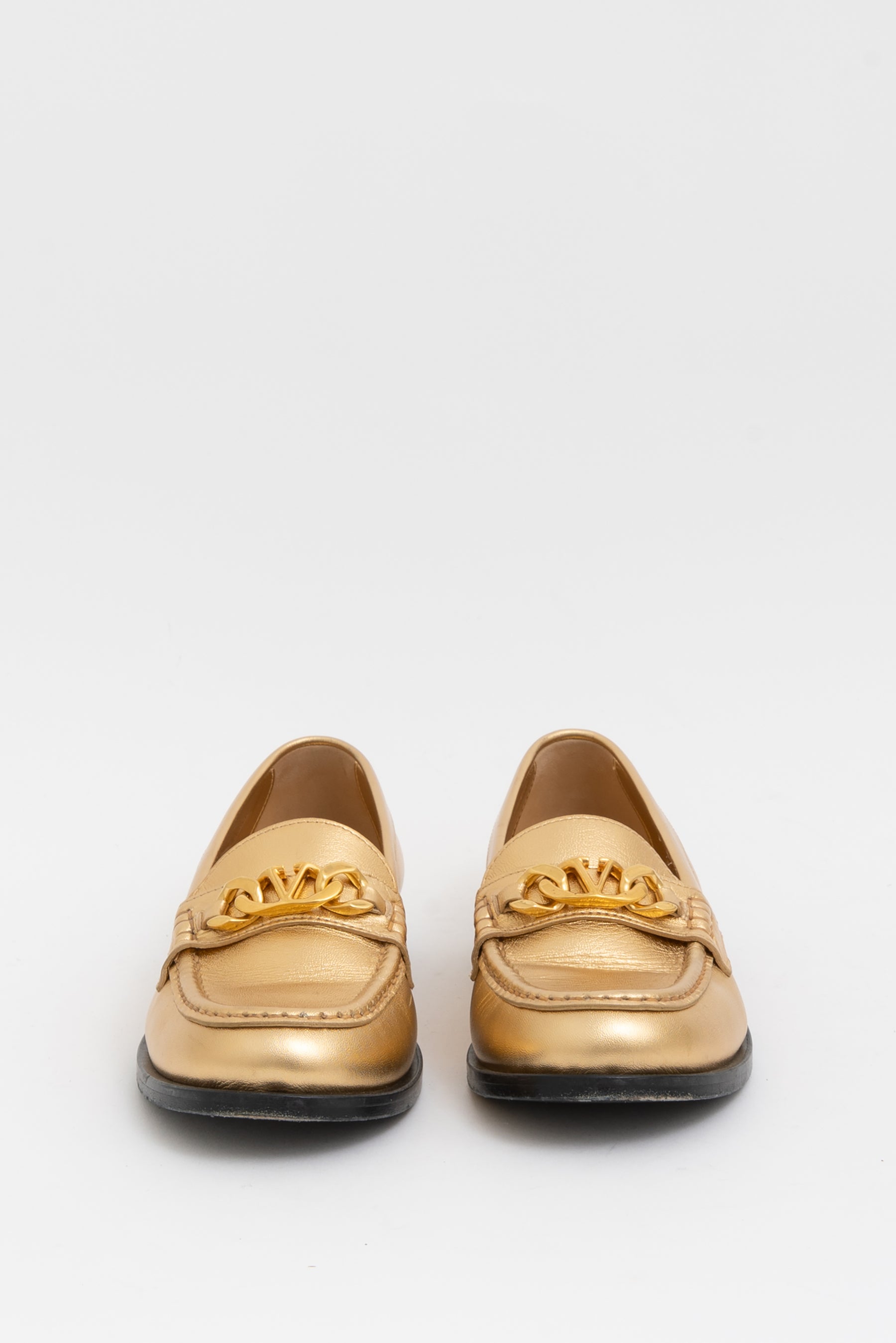 VLogo Chain Loafers