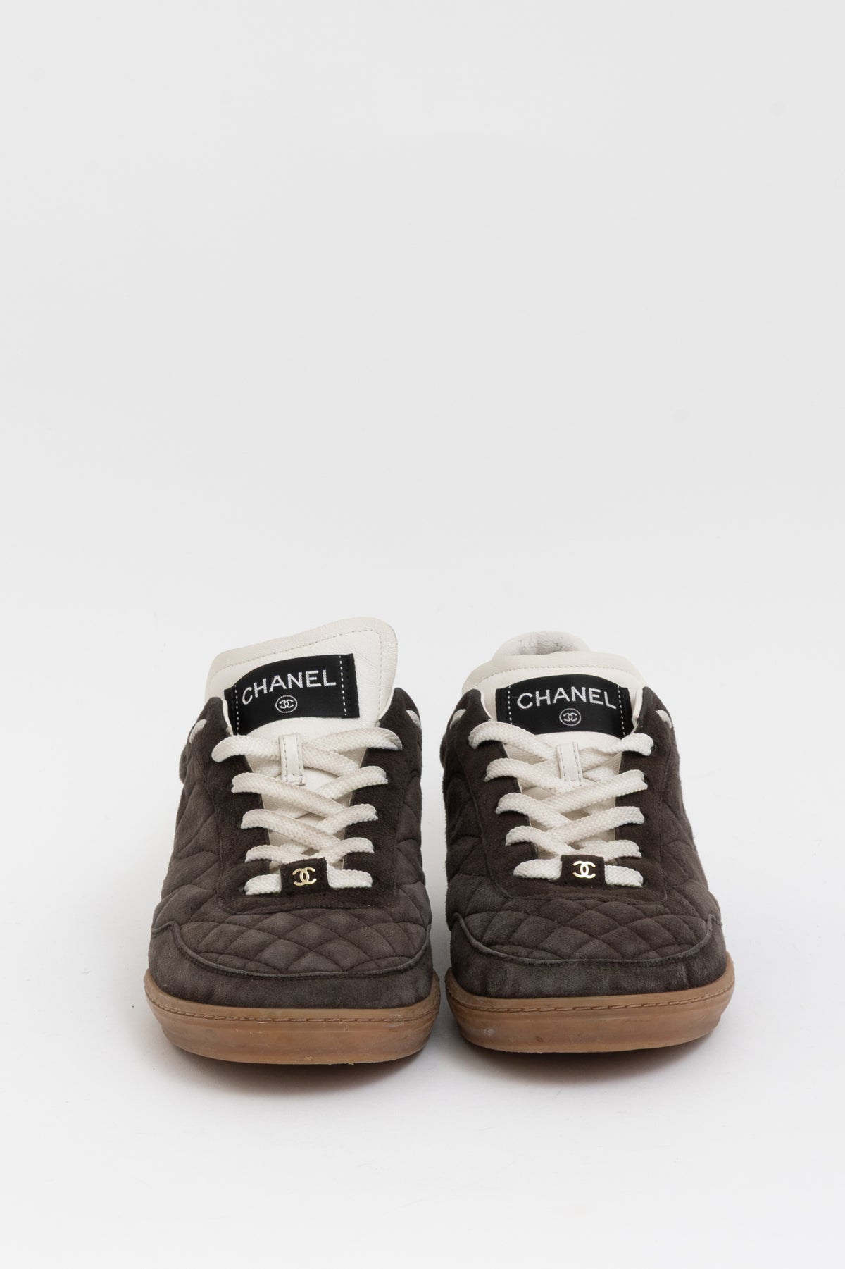 Quilted Low Top Sneakers