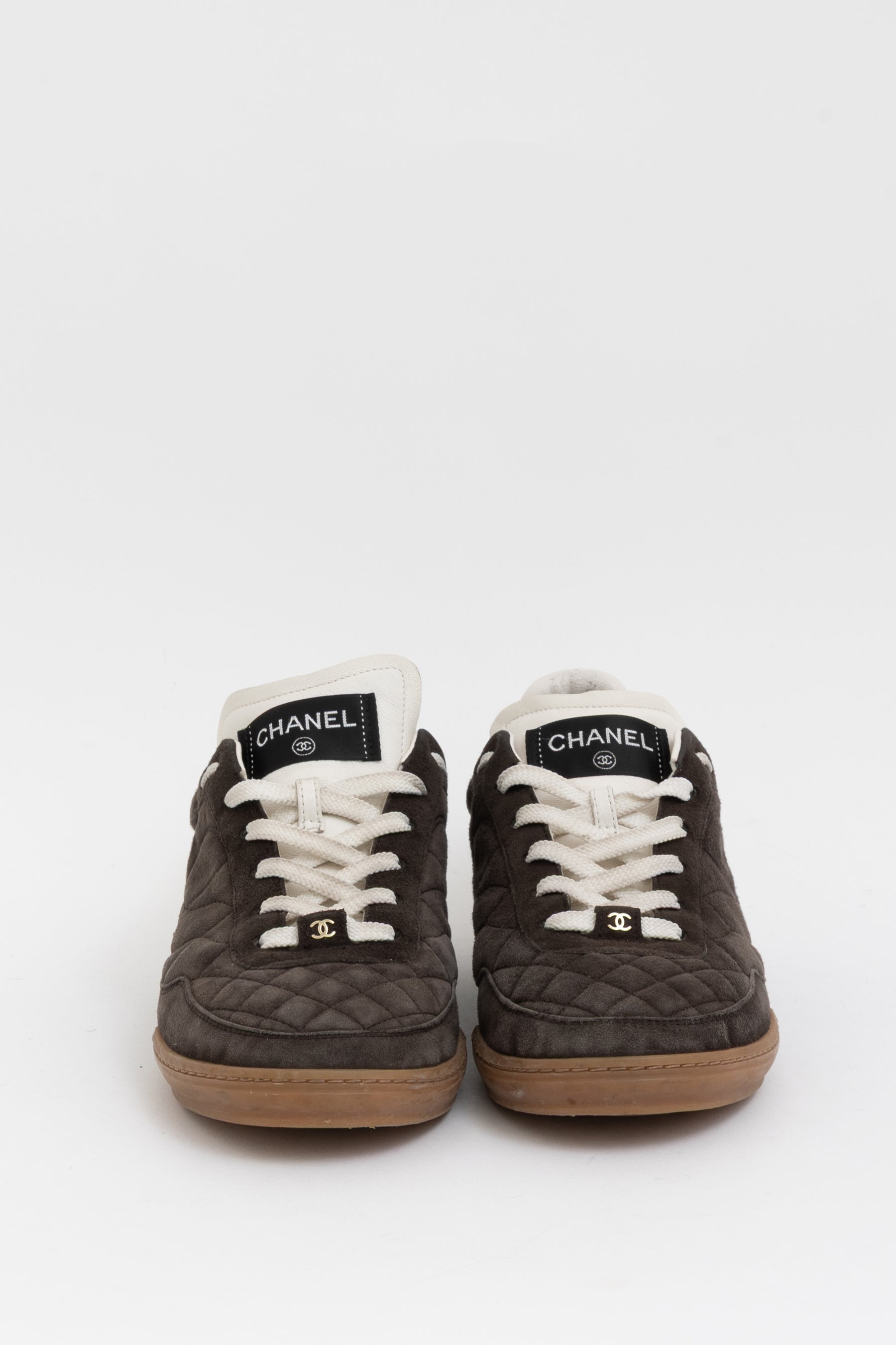 Quilted Low Top Sneakers