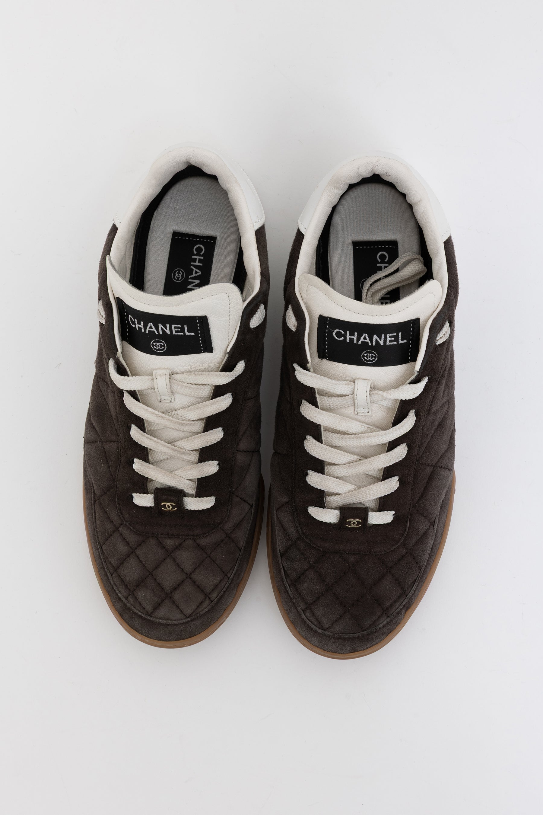 Quilted Low Top Sneakers