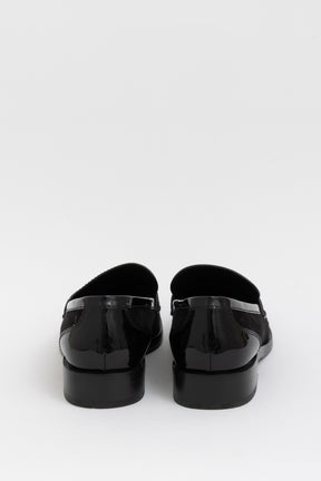 Crystal CC Chain Mocassin Loafers