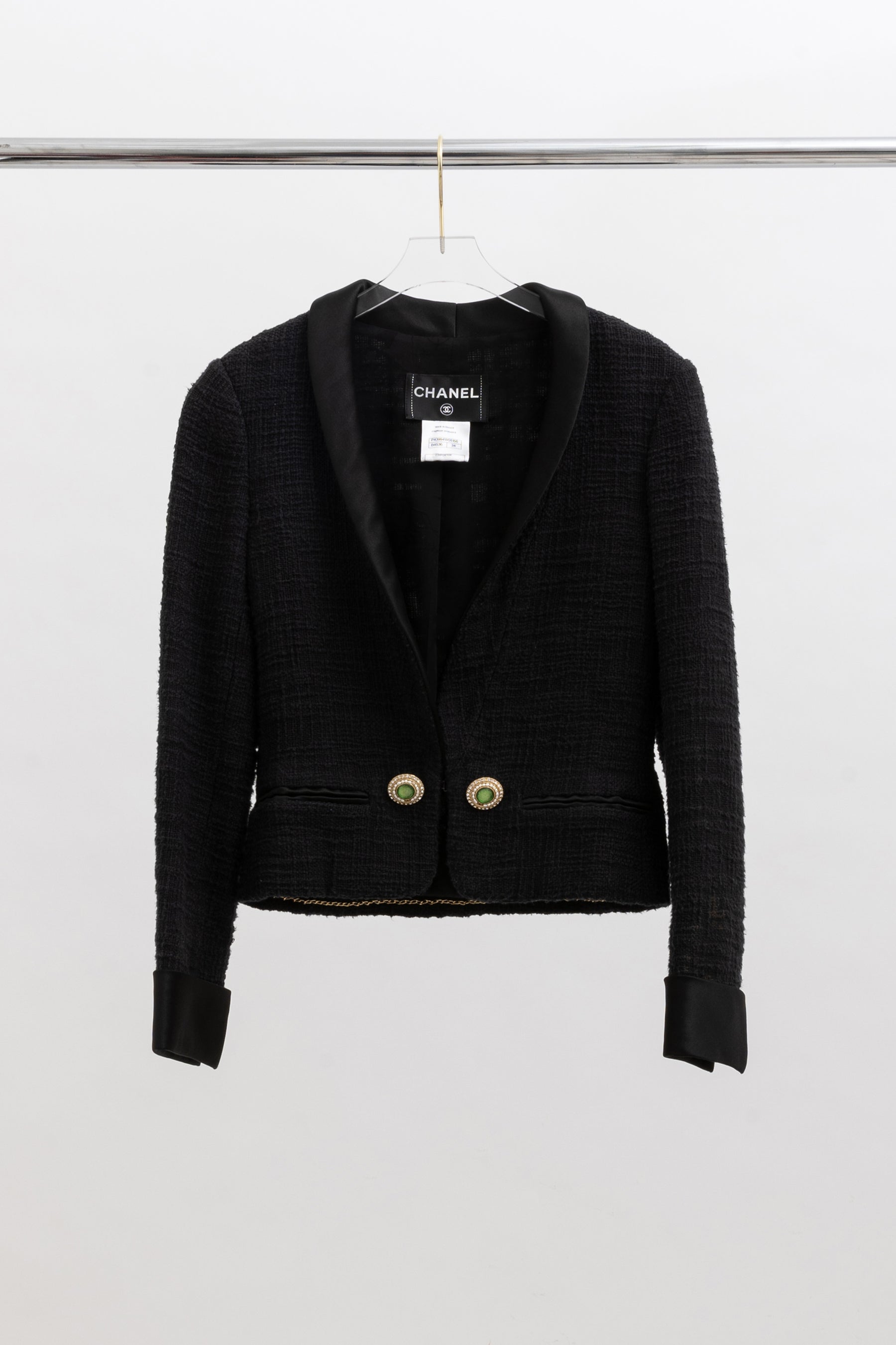 Paris-Bombay Tweed Smoking Jacket