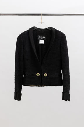 Paris-Bombay Tweed Smoking Jacket