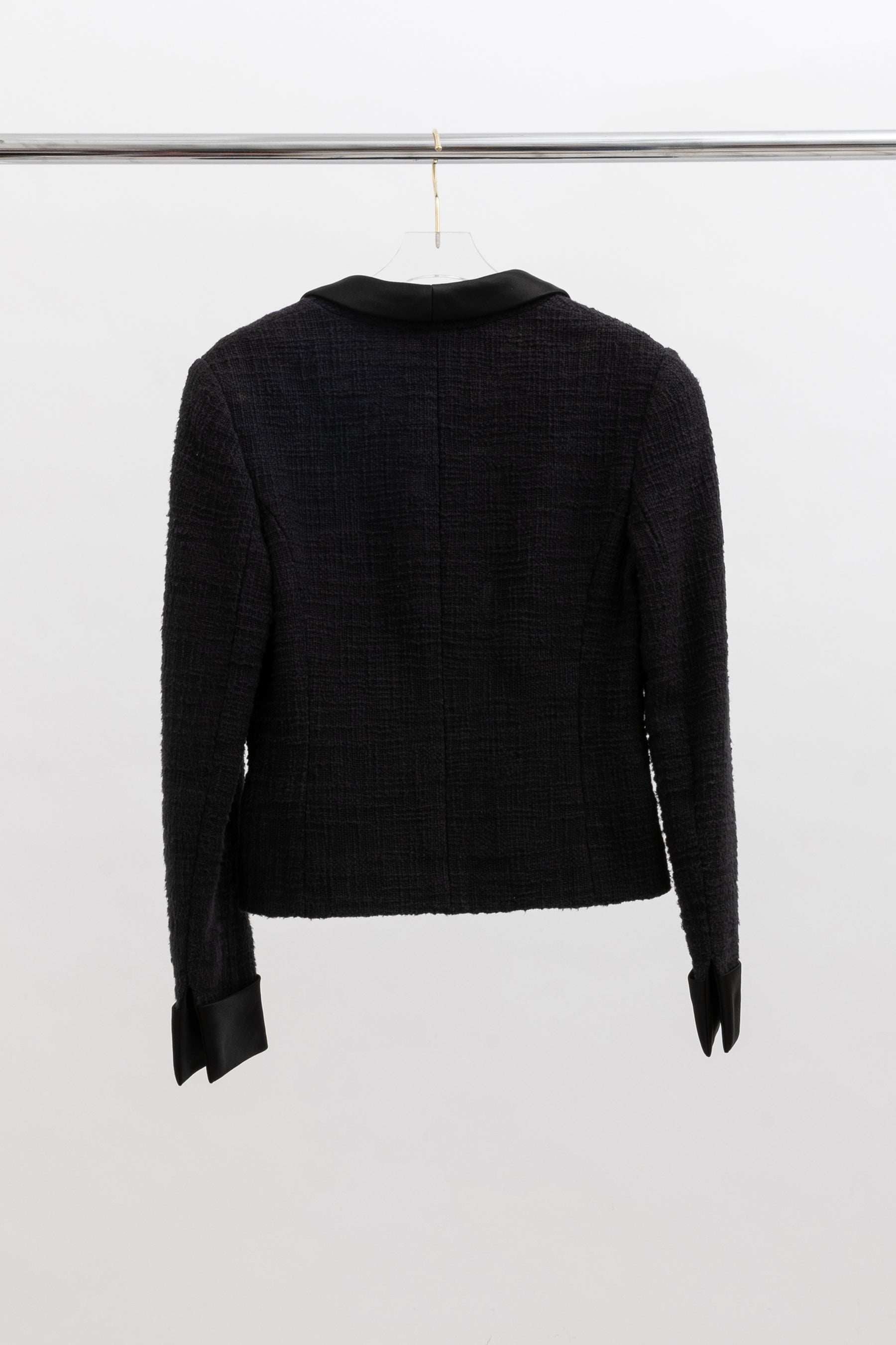 Paris-Bombay Tweed Smoking Jacket