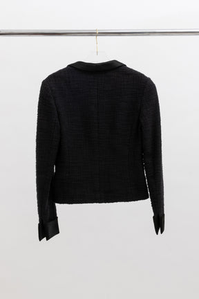 Paris-Bombay Tweed Smoking Jacket