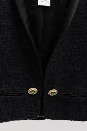 Paris-Bombay Tweed Smoking Jacket