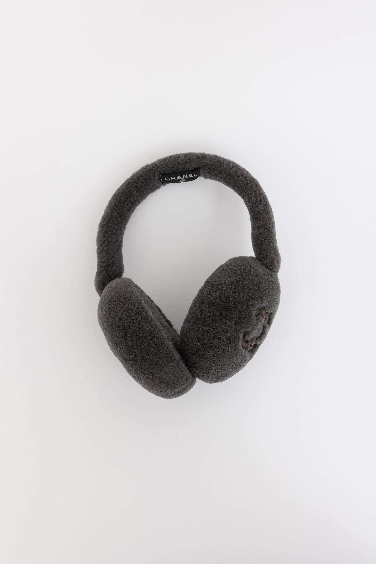 Shearling CC Earmuffs