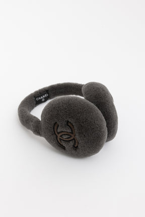 Shearling CC Earmuffs
