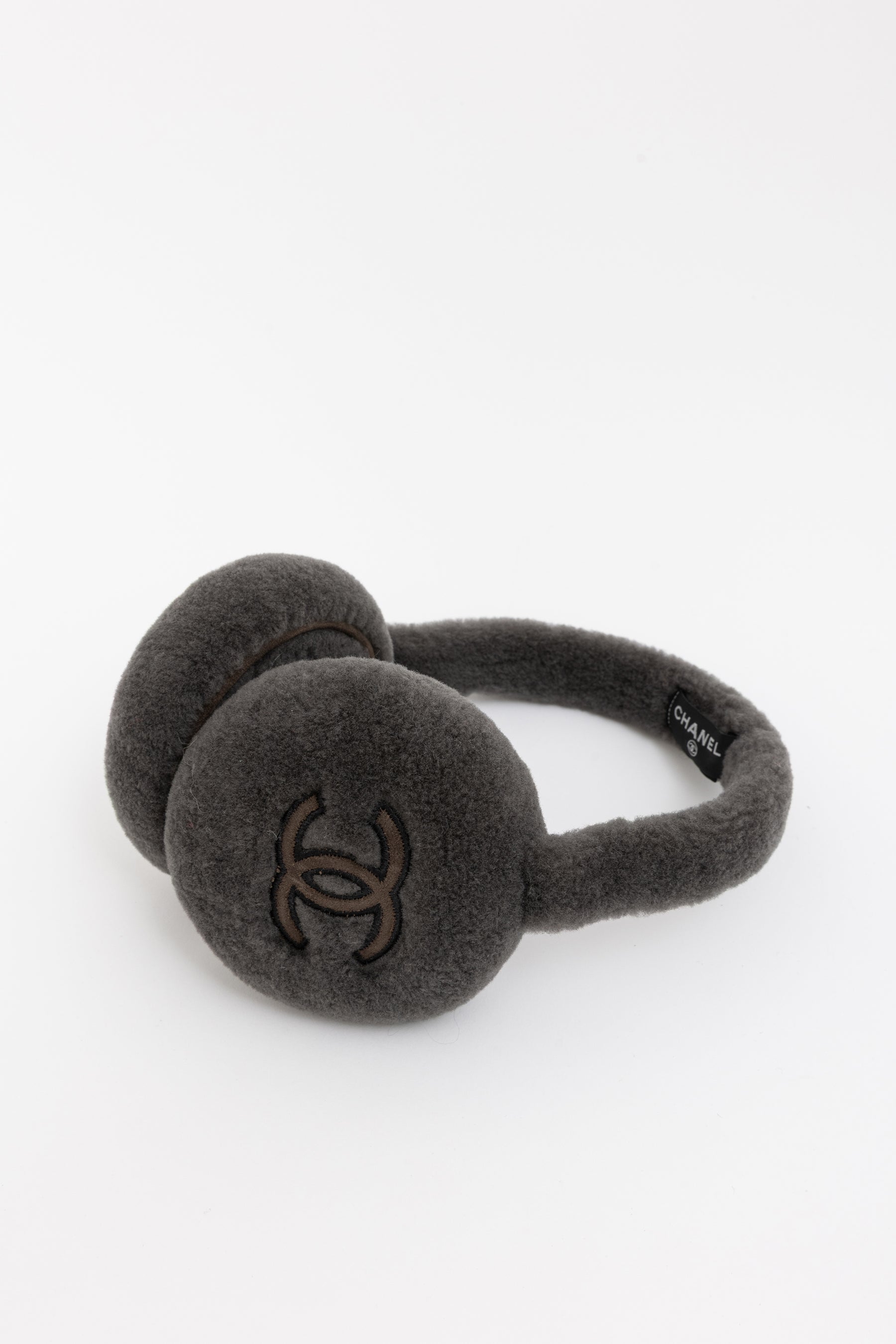 Shearling CC Earmuffs