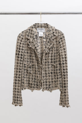 Sheer Tweed Jacket