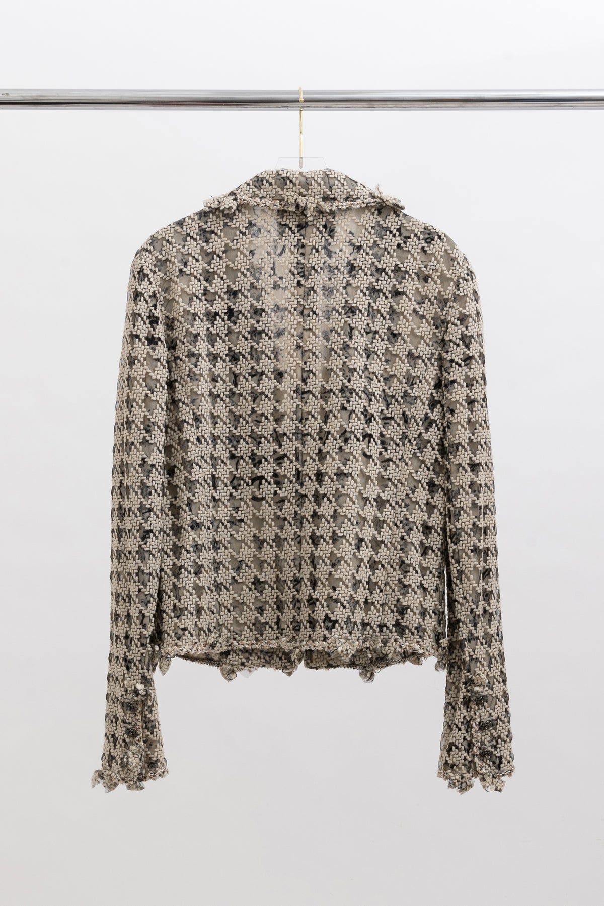 Sheer Tweed Jacket