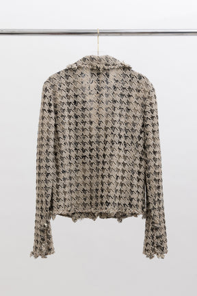 Sheer Tweed Jacket