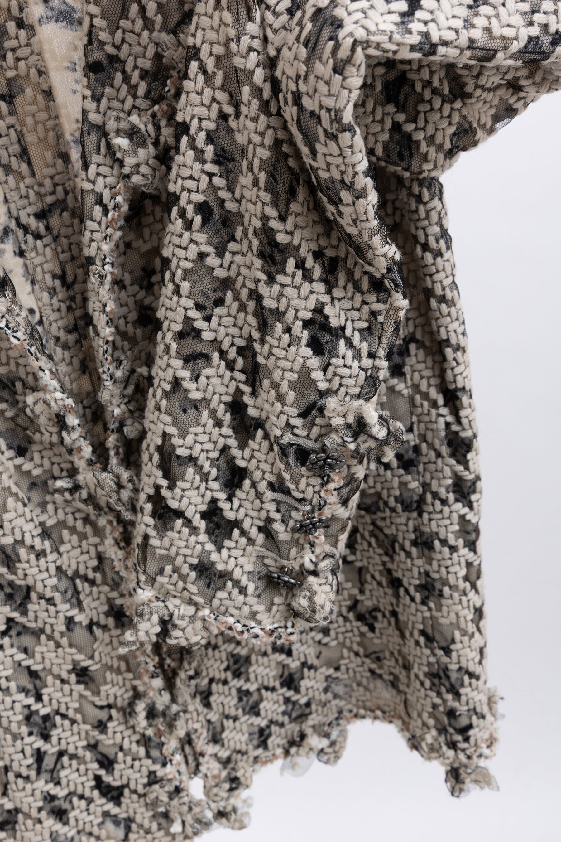 Sheer Tweed Jacket