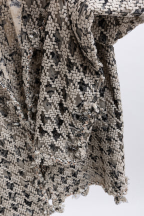 Sheer Tweed Jacket