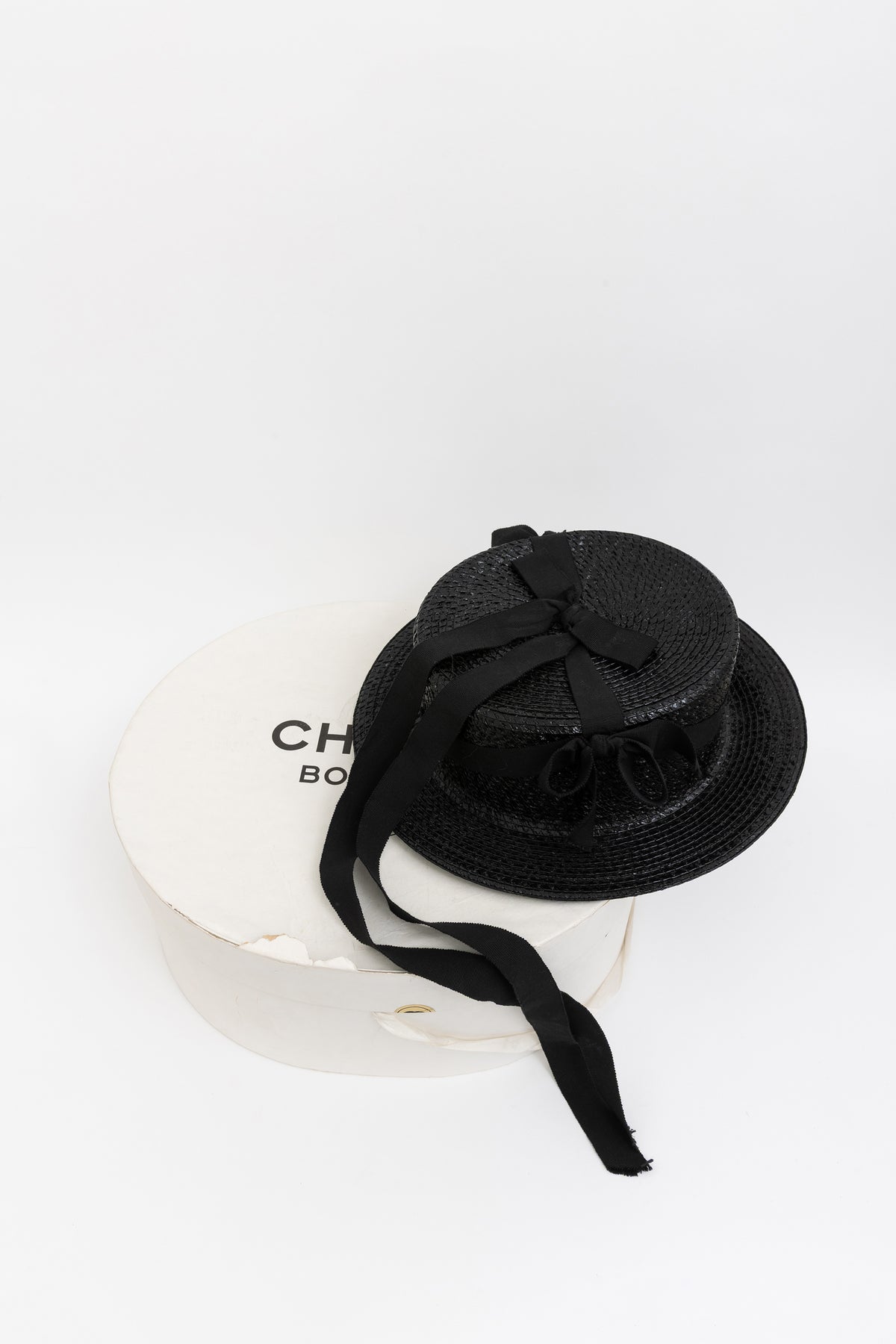Vintage Boater Hat