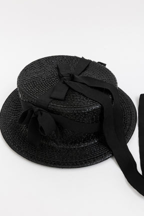 Vintage Boater Hat