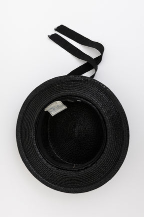Vintage Boater Hat