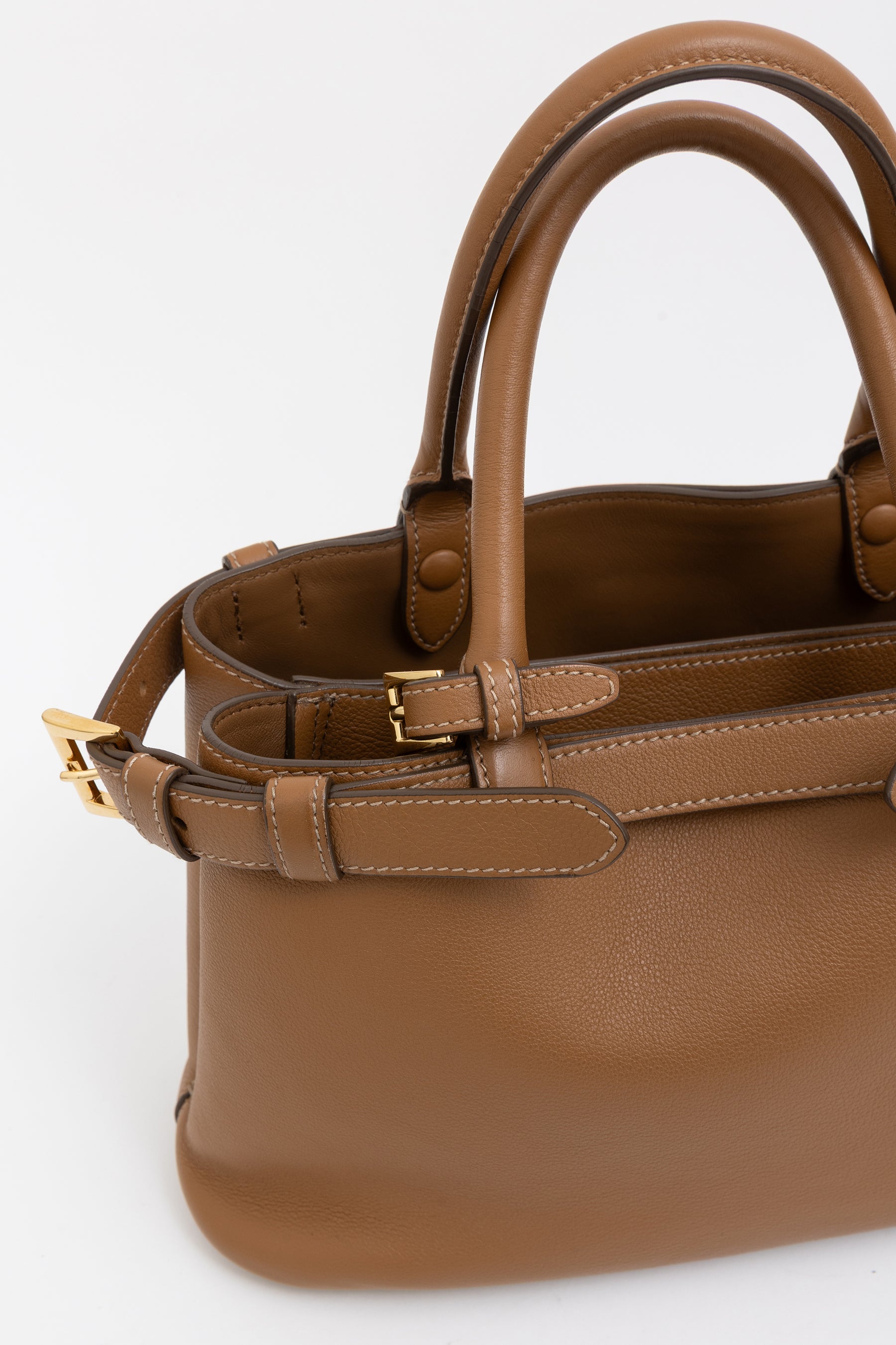 Small Buckle Tote Bag