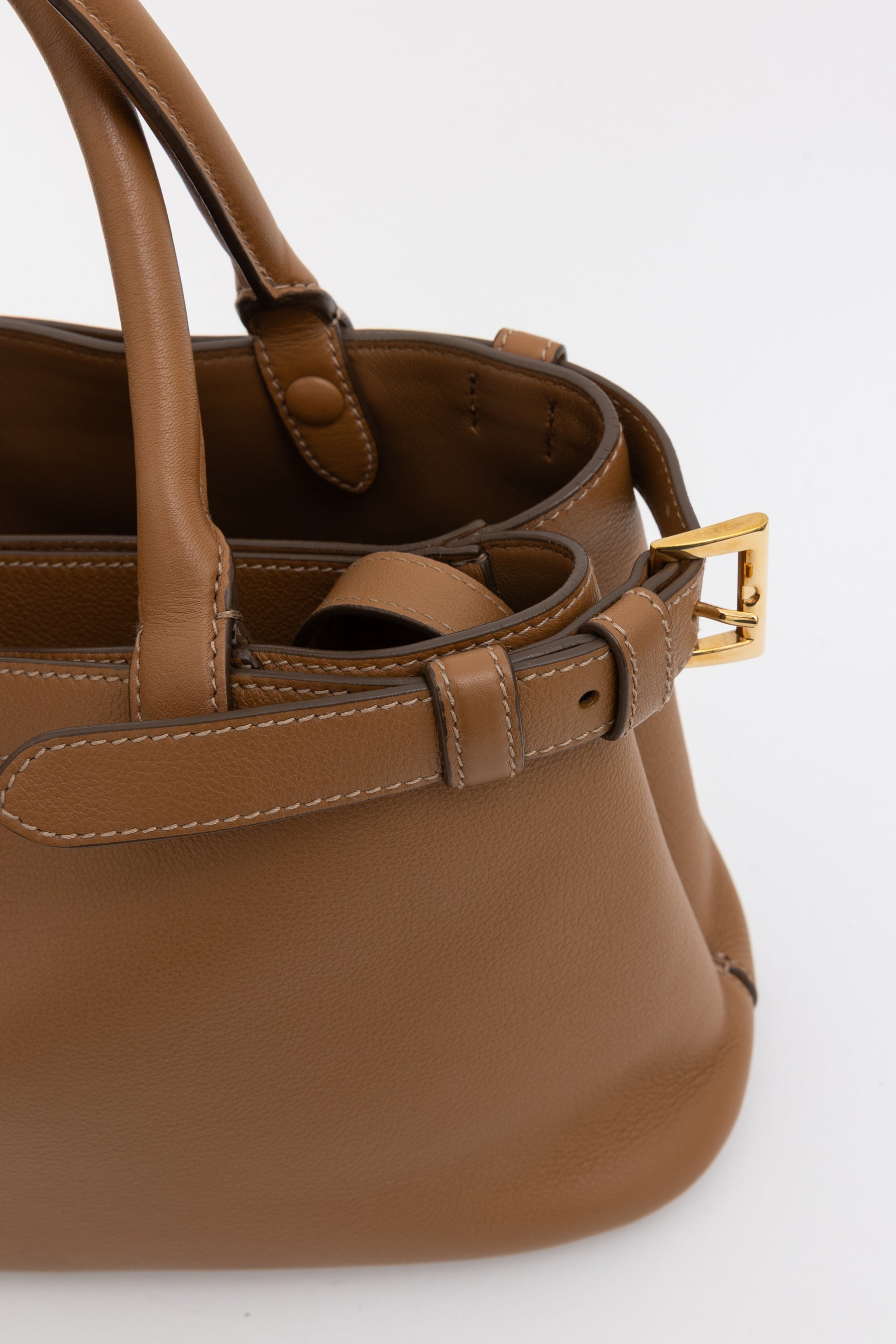 Small Buckle Tote Bag