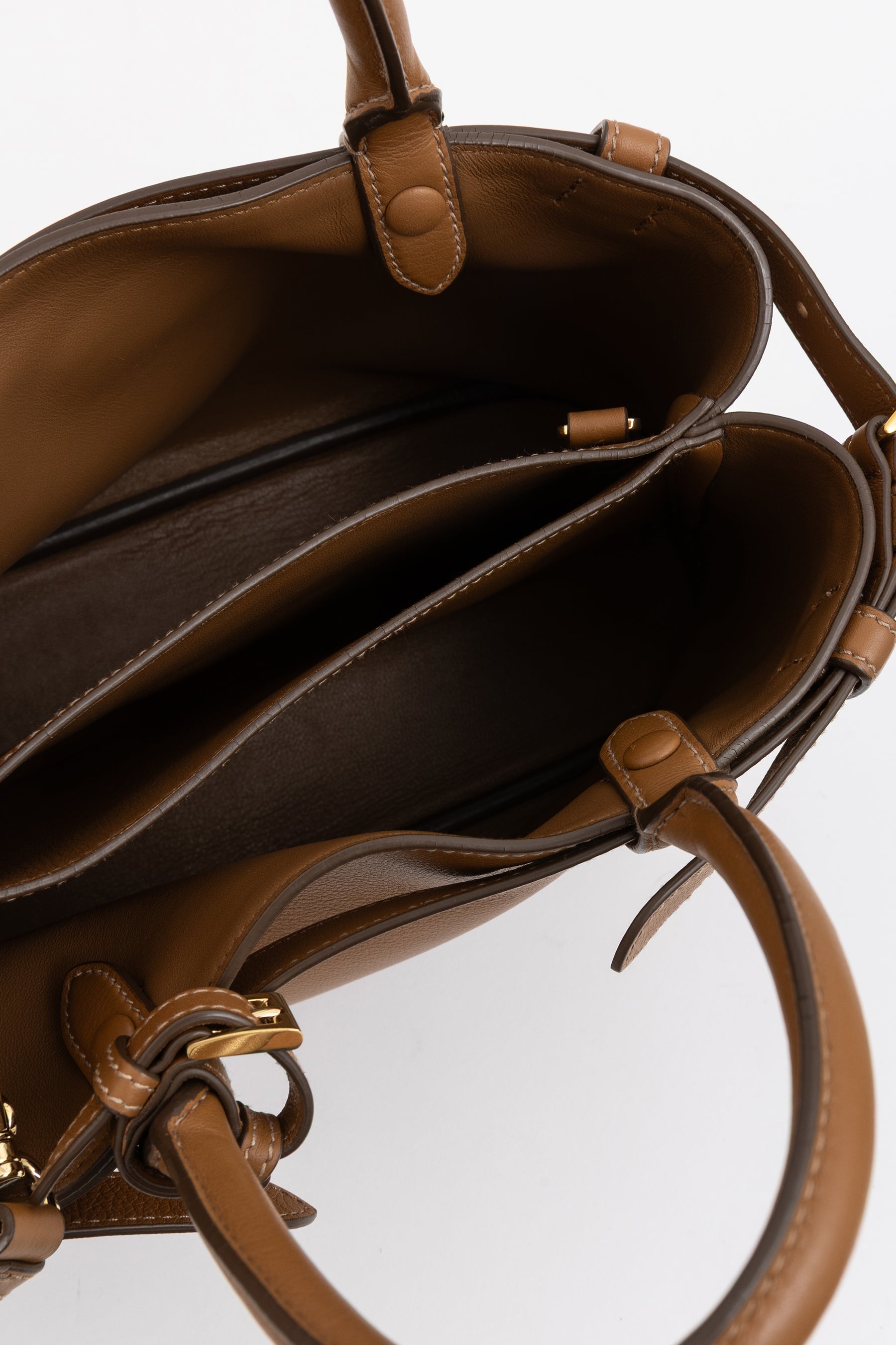 Small Buckle Tote Bag