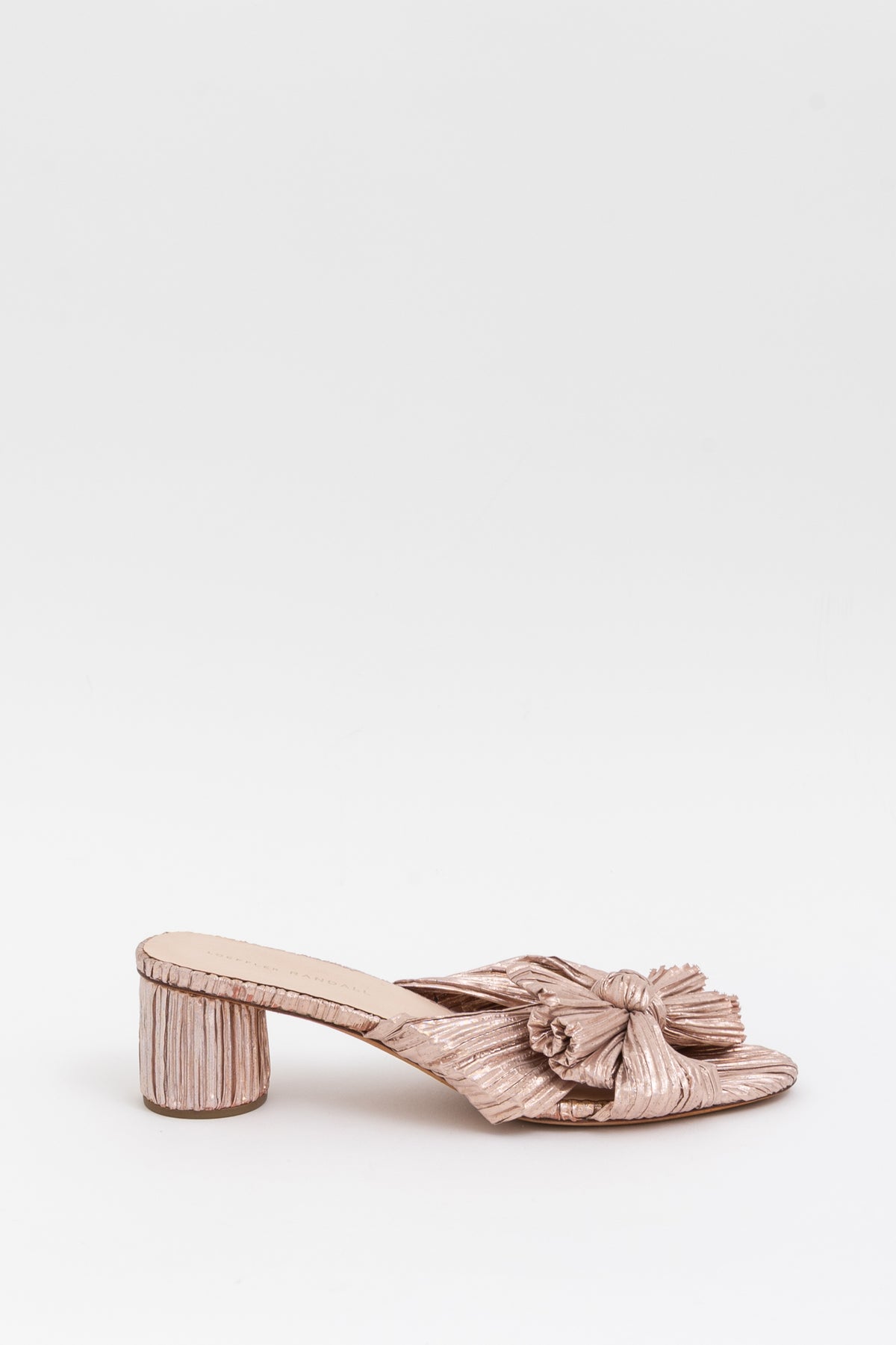 Emilia Pleated Knot Mules