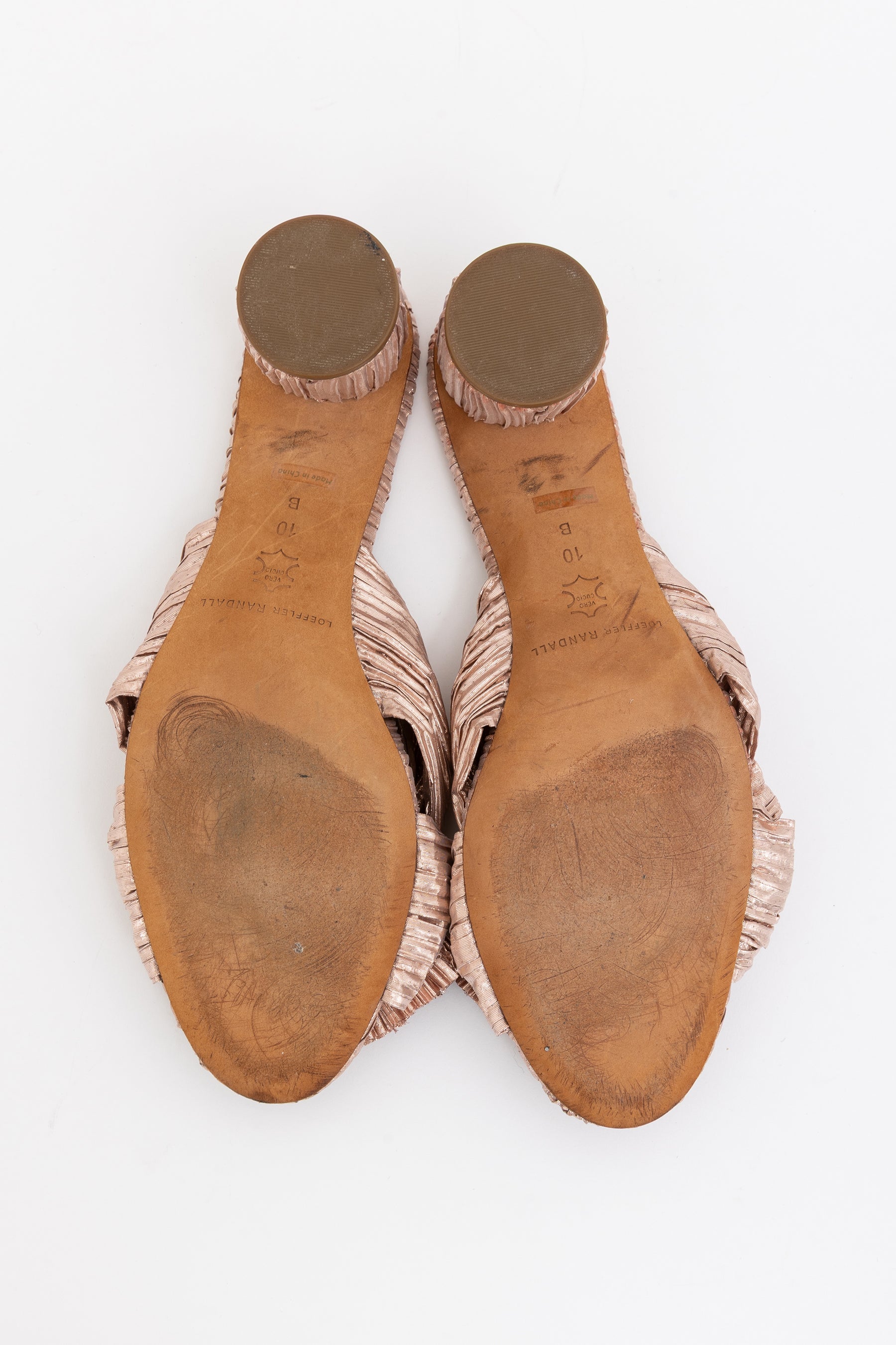 Emilia Pleated Knot Mules