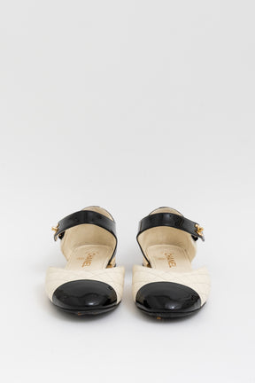 Quilted Mary Janes