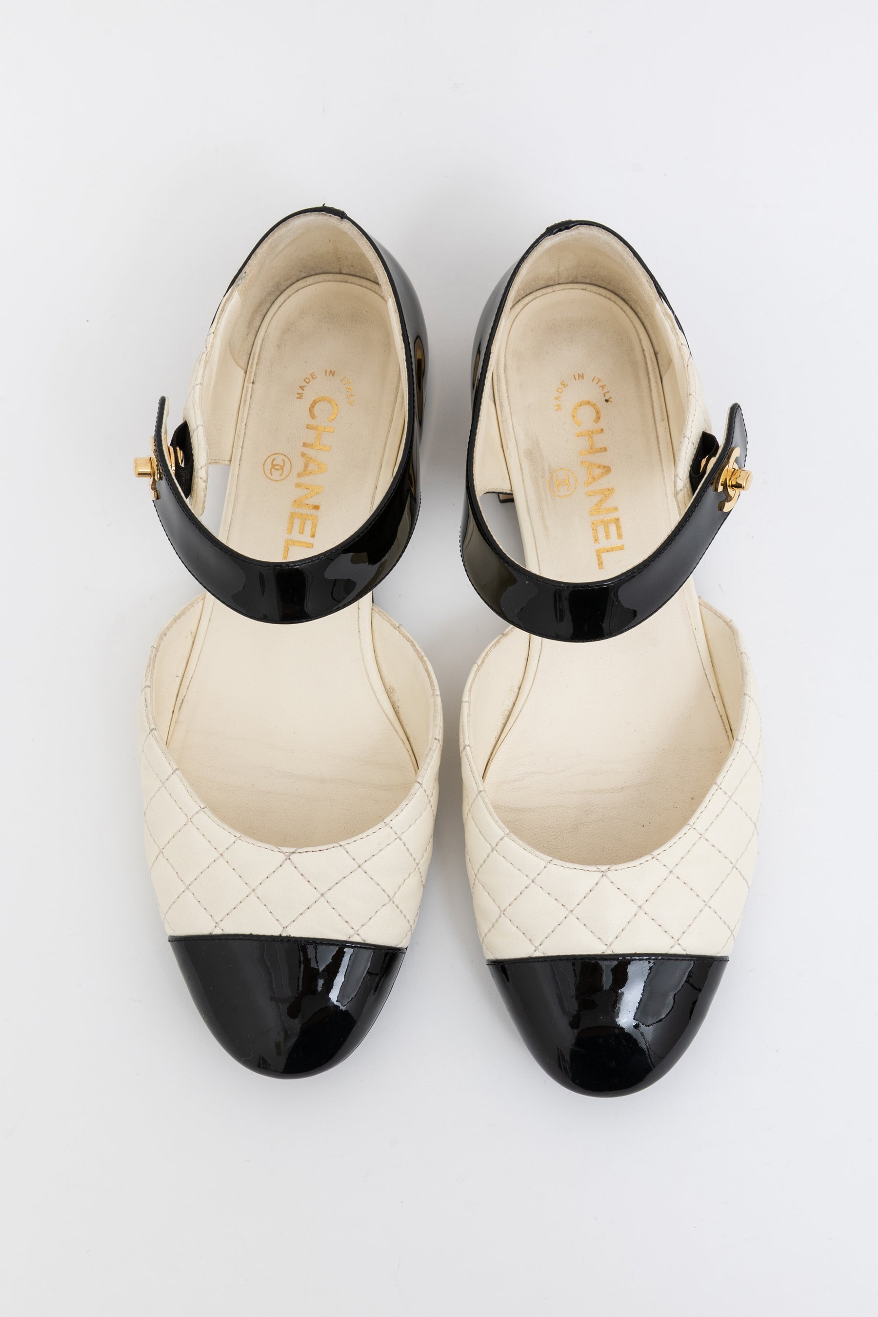 Quilted Mary Janes