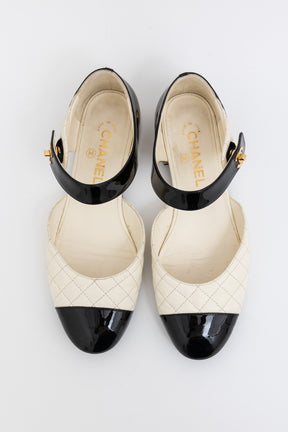 Quilted Mary Janes