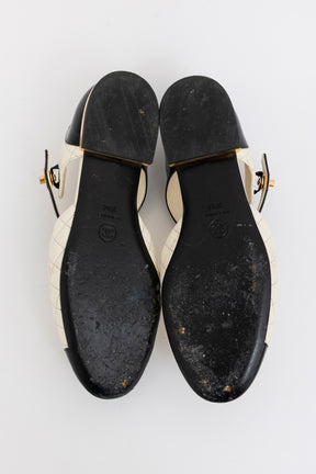 Quilted Mary Janes