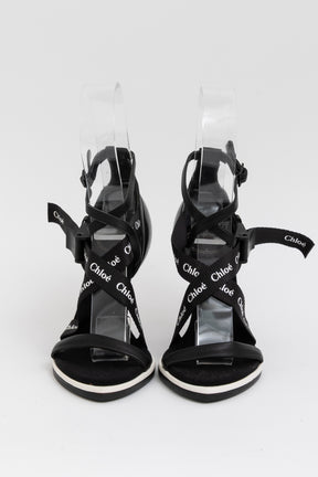 Logo Strappy Sandals