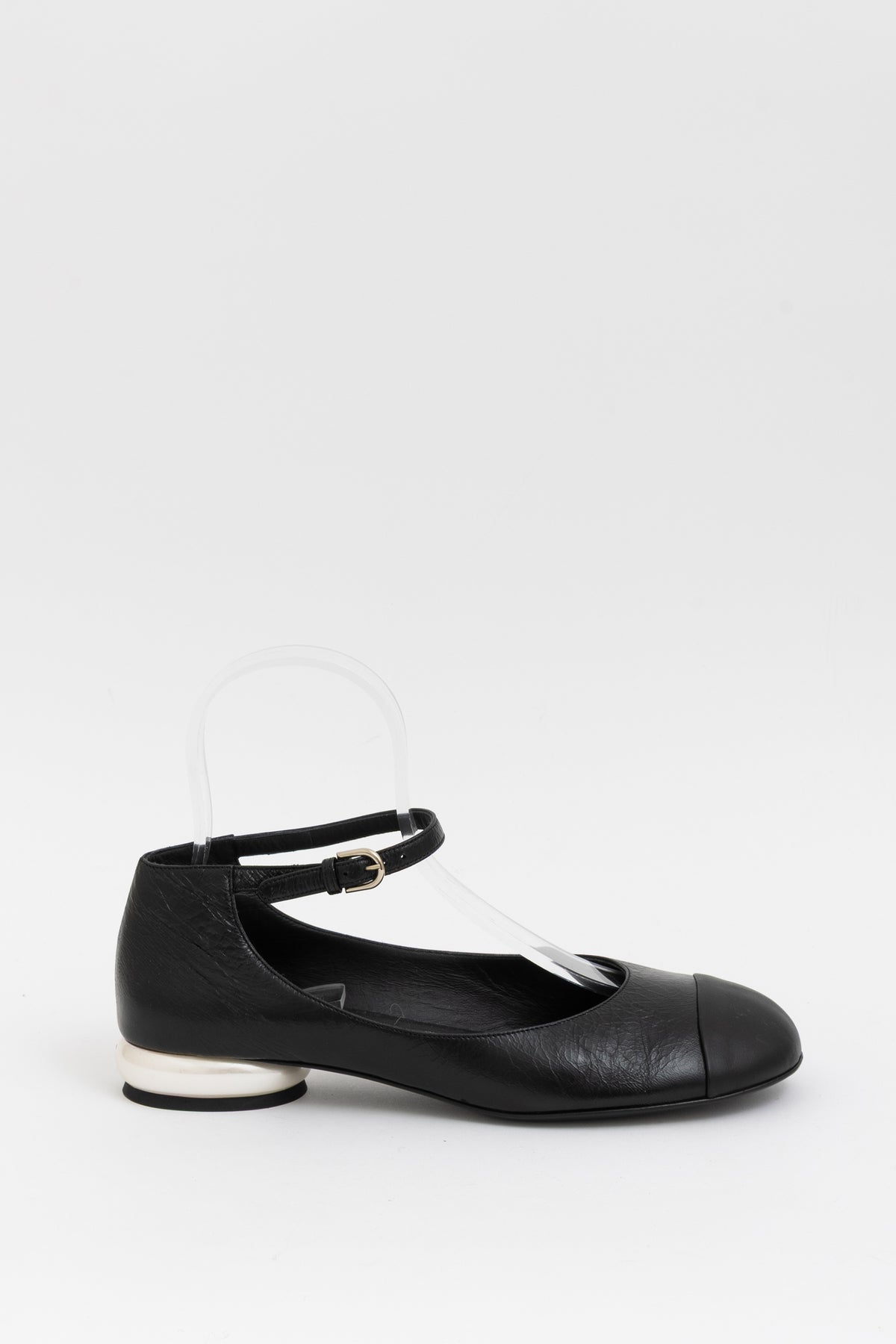 Pearl Heel Mary Janes