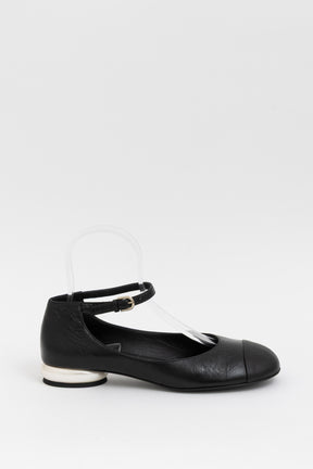Pearl Heel Mary Janes