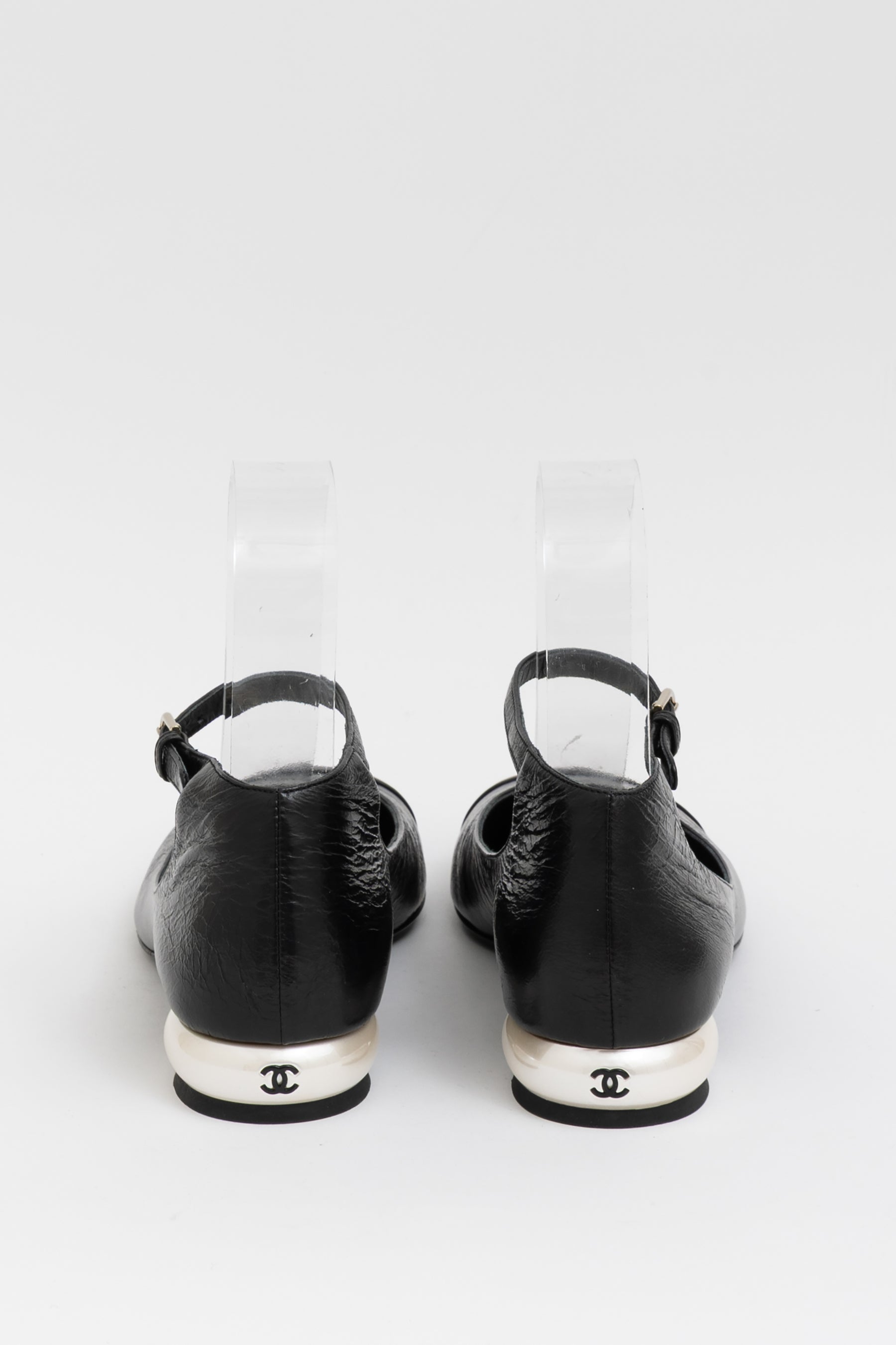 Pearl Heel Mary Janes
