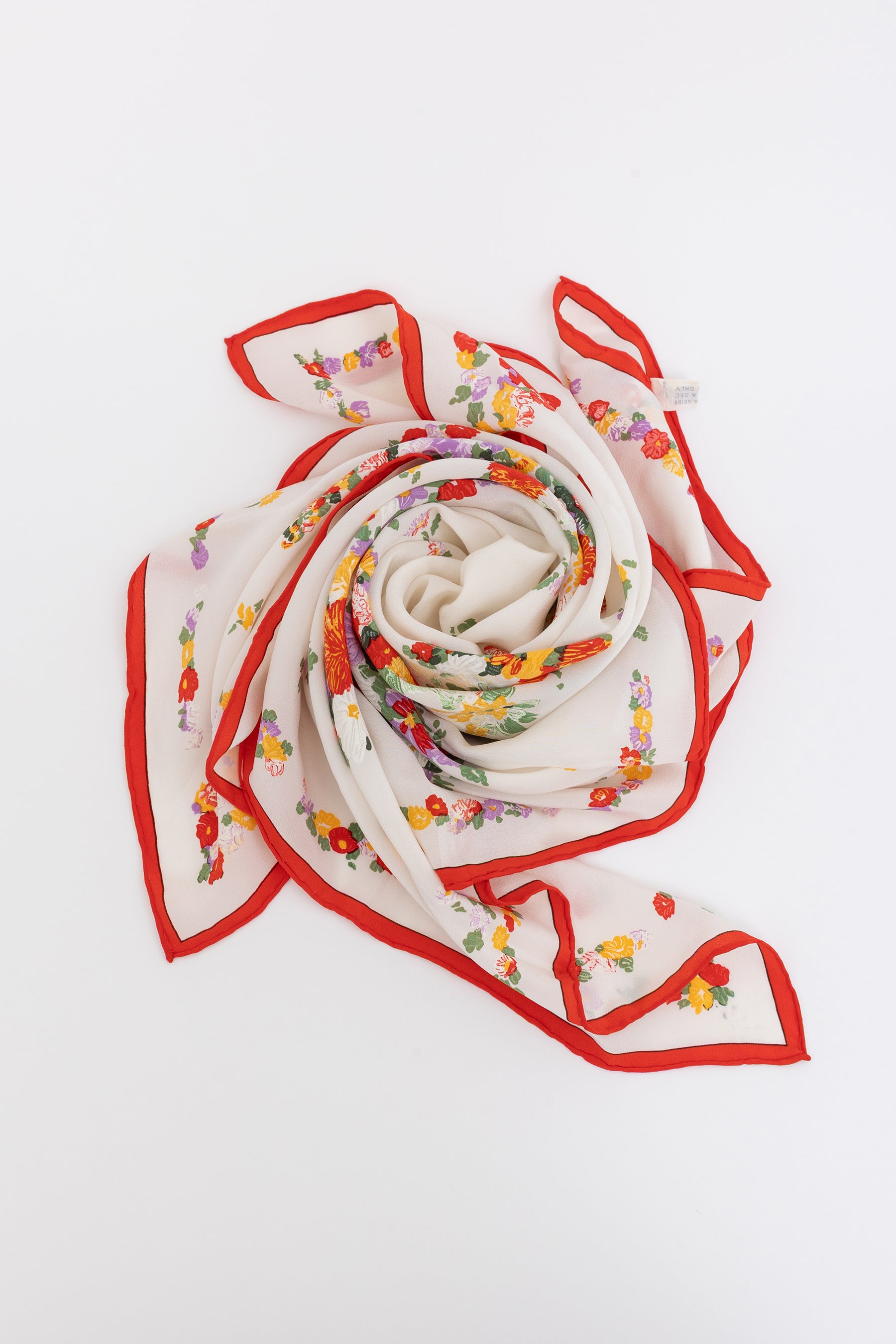 Floral D Scarf