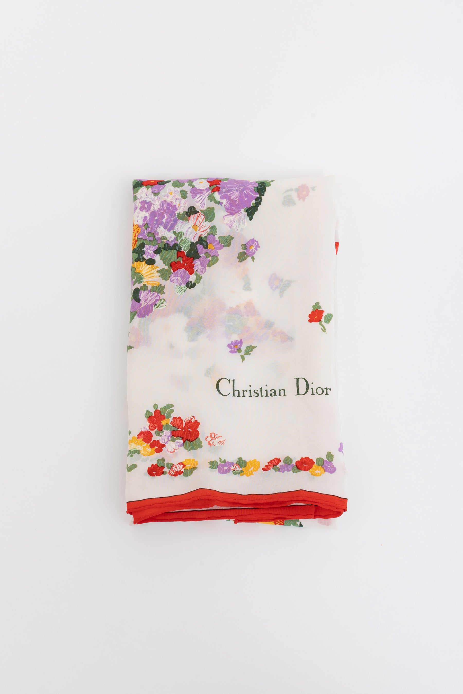 Floral D Scarf