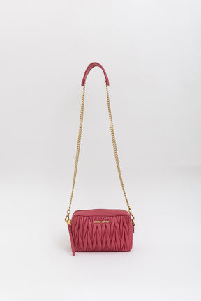 Matelassé Camera Bag