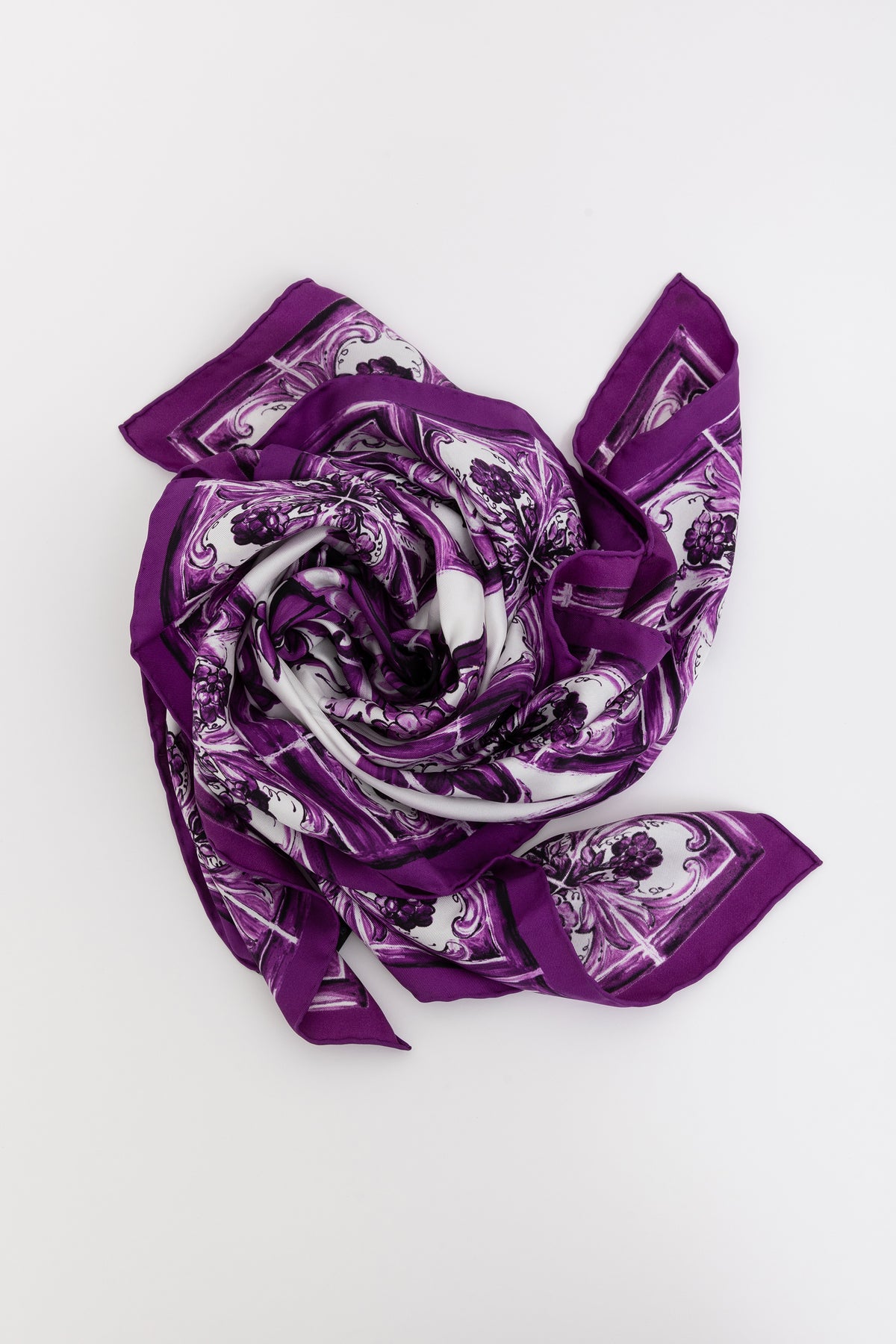 Maiolica Silk Scarf