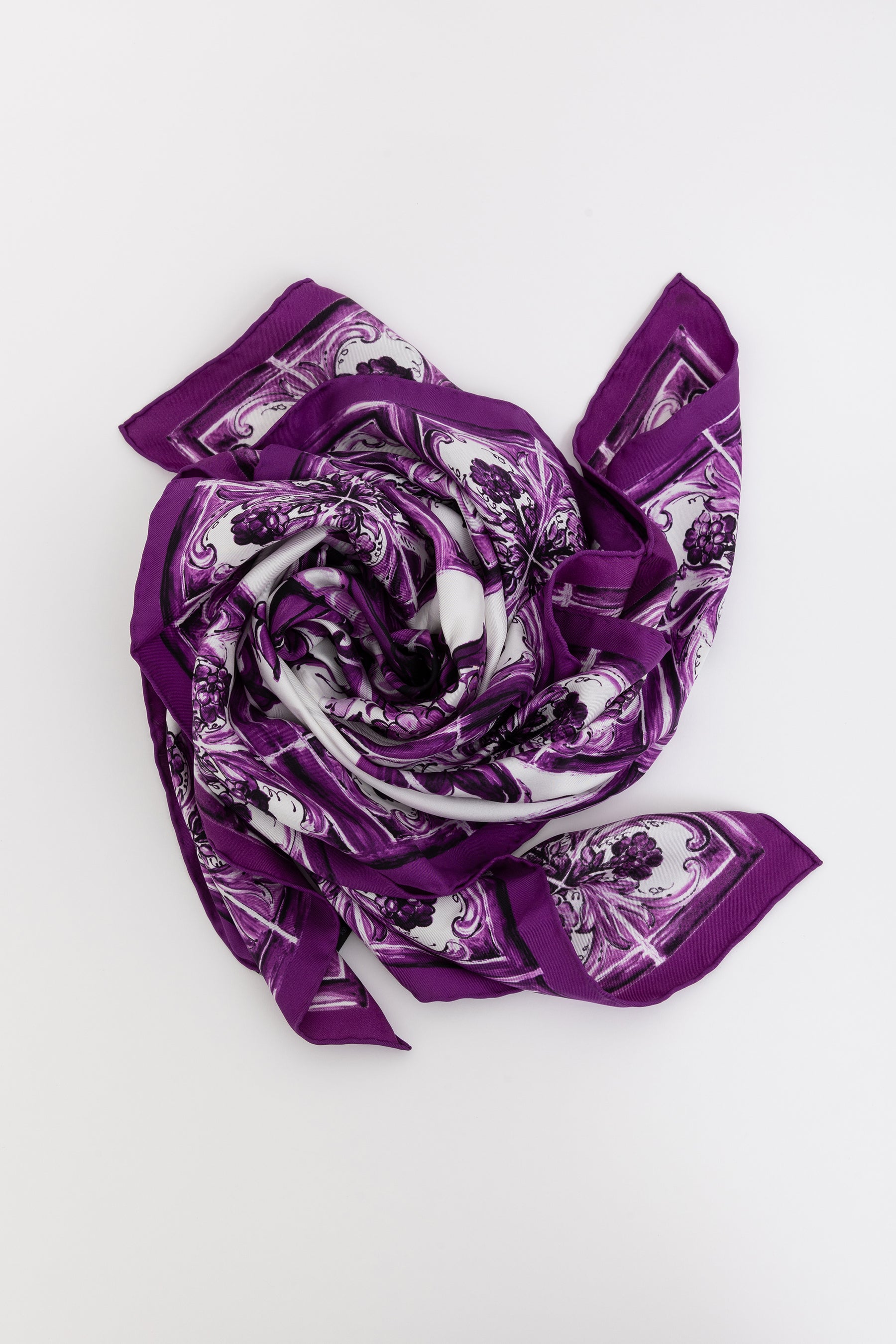 Maiolica Silk Scarf