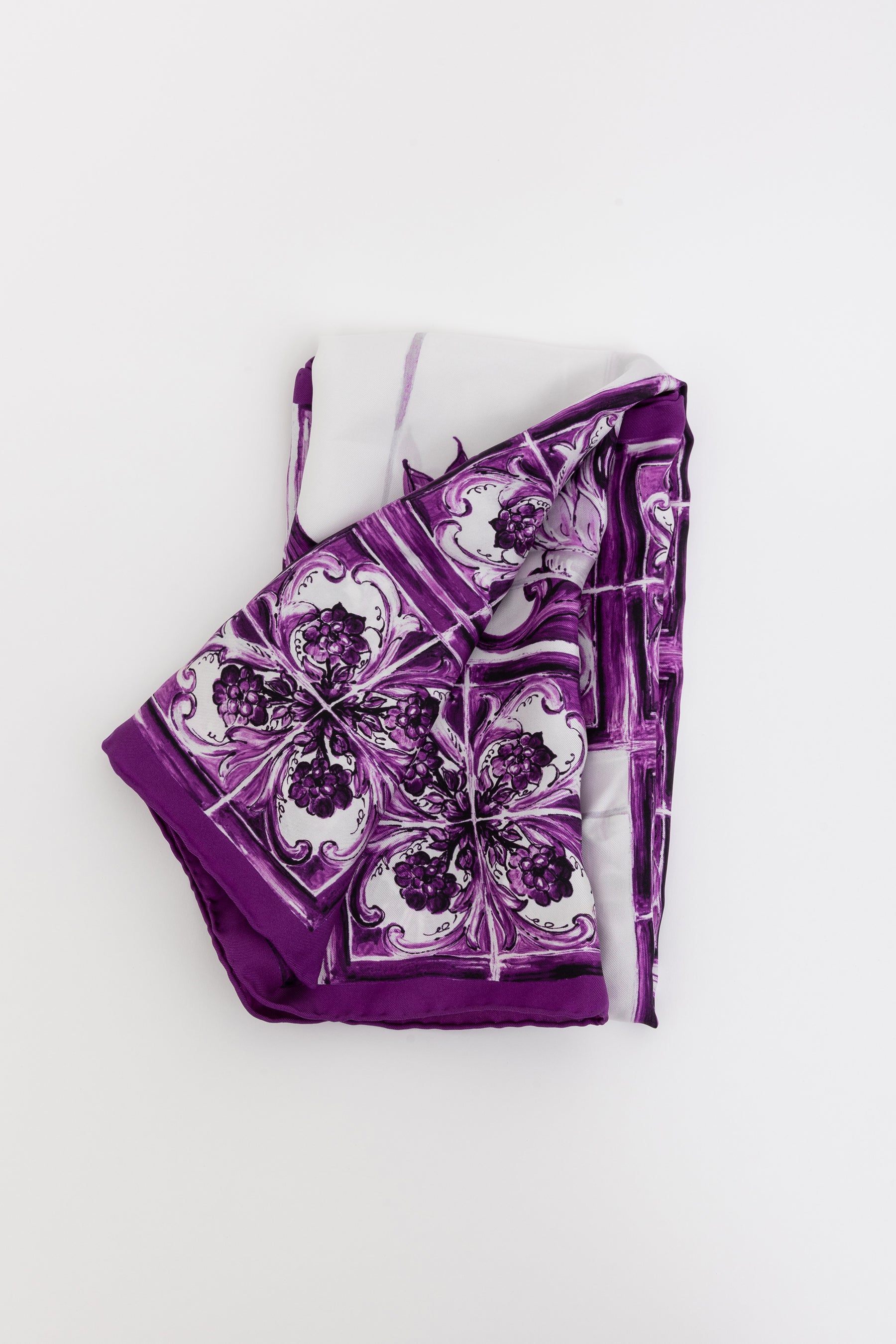 Maiolica Silk Scarf