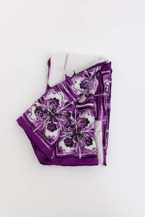 Maiolica Silk Scarf