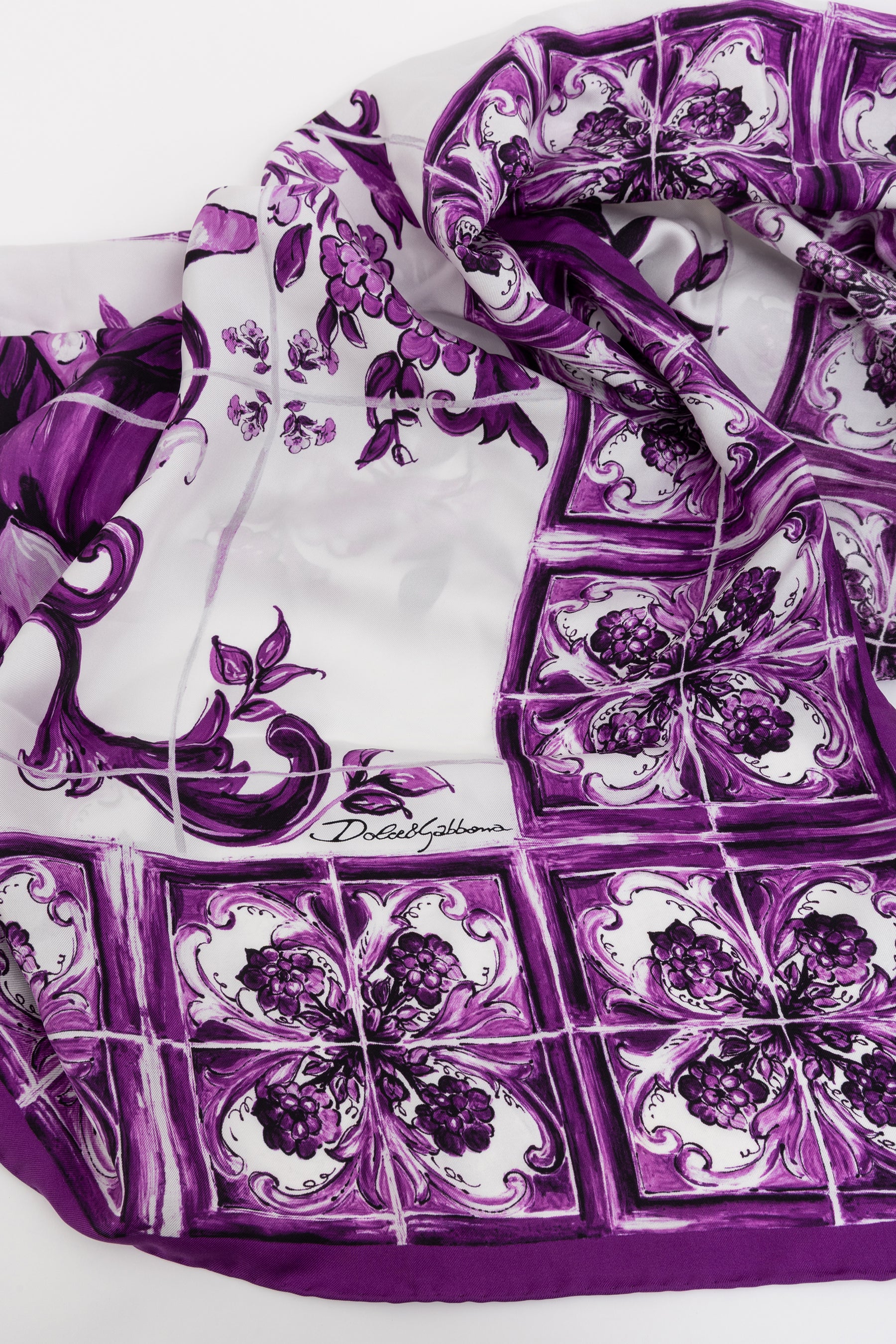 Maiolica Silk Scarf