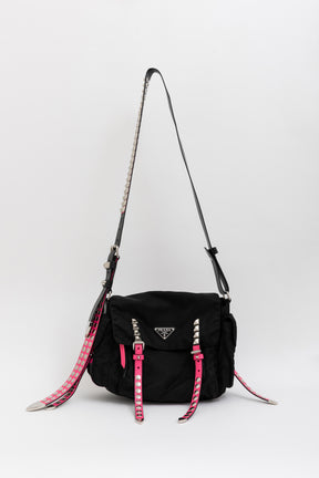 New Vela Studded Messenger Bag